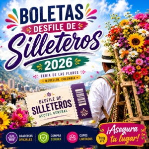 Boletería - Desfile de Silleteros